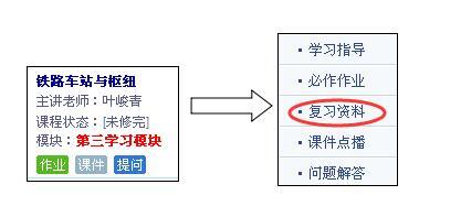 中南大学2017年上半年课程学习复习资料下载步骤