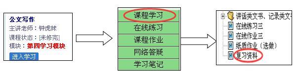 中南大学2017年上半年课程学习复习资料下载步骤